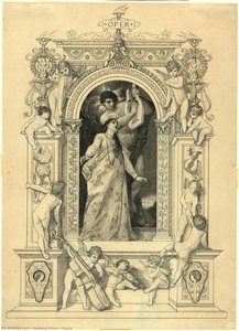 Opera — Gustav Klimt, Secession Style