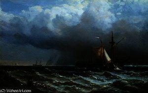 After The Storm — George Clarkson Stanfield
