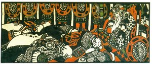 Tsar — Nicholas Roerich, Art Deco