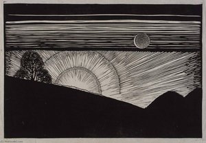 Sunrise And Moon — Howard Cook