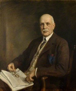 Colonel Charles Elton Longmore (d.1930), County Treasurer (1878–1894), Clerk Of The Peace And Chairman Of The County Council (1894–1930), Honorary Colonel 1st Hertfordshire Regiment (1921–1930) — Oswald Hornby Joseph Birley