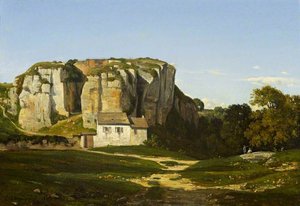 Cliffs Near Cremieu — Henri-joseph Harpignies