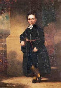 John Guy Webster as a Christ's Hospital Boy