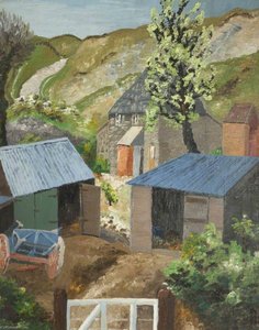 The Farmyard, Dorset — Cedric Lockwood Morris