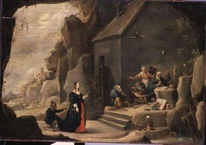 La Tentation De Saint Antoine — David Teniers Ii Le Jeune, Baroque Art