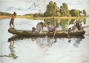 Viking Expedition — Carl Larsson