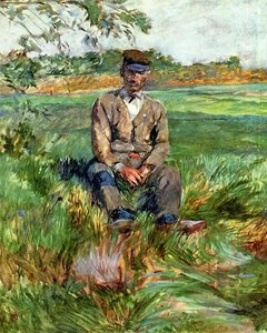 A Laborer At Celeyran — Henri De Toulouse-lautrec