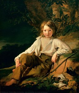 Josef Von Amerling (also Known As Fisherboy) — Friedrich Ritter Von Amerling, Academic Realism