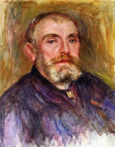 Portrait Of Henri Lerolle — Pierre-auguste Renoir, Impressionism
