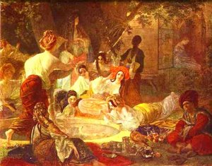 Fountain In Bakhchi-sarai — Karl Pavlovich Brulloff, Romanticism