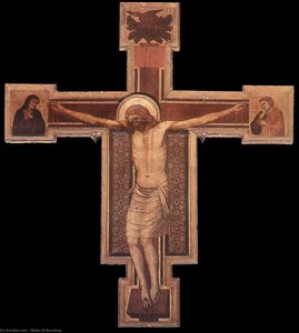 Crucifix (14) — Giotto Di Bondone, Proto-renaissance