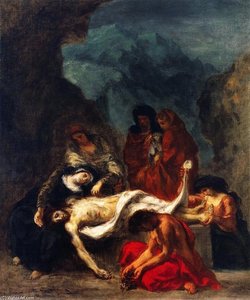 The Lamentation — Eugène Delacroix