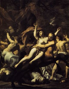 The Battle Of Centaurs And Lapiths At Hippodamia's Wedding — Karel Dujardin, Baroque