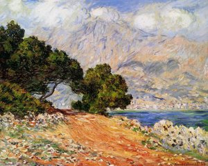 Meton Seen From Cap Martin — Claude Monet