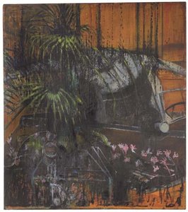 Landscape With Car — Francis Bacon