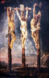 The Three Crosses — Peter Paul Rubens