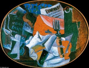 El Merendero (el Jamón) — Pablo Picasso