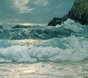 Breakers At Floodtide — Franz Von Bayros