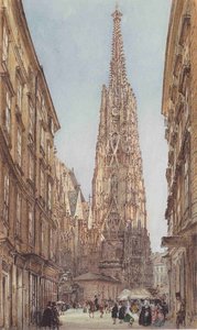 The St. Stephen's Cathedral In Vienna — Rudolf Von Alt