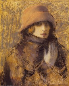 Woman In Red Hat — József Rippl-rónai