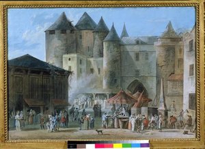 The Place De L'apport-paris In Front Of The Grand — Thomas Naudet
