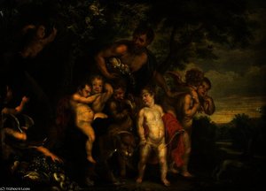 A Bacchic Procession — Sir Anthony Van Dyck