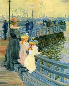 City Point Bridge — Maurice Brazil Prendergast
