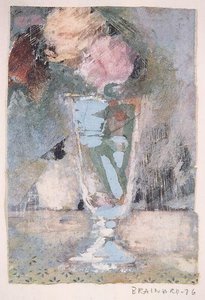 Tumbler Of Flowers — Joe Brainard