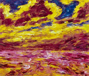 Autumn Sea — Emile Nolde, Expressionism