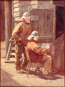 Mending The Nets, Hastings — William Biscombe Gardner