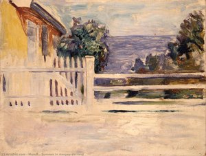 Summer In Aasgaardstrand — Edvard Munch