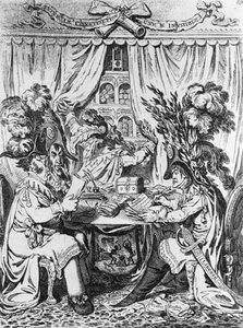 Long Live The Constitution, One And In(di)visible — James Gillray