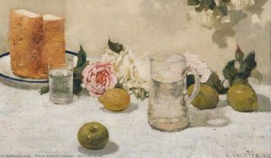 Still Life, Fruit — Pierre Adolphe Valette