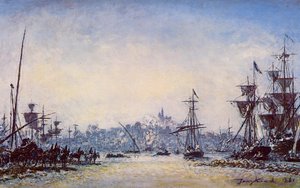 The Port Of Marseille — Johan Barthold Jongkind