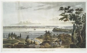 New York From Weehawk 2 — William Guy Wall