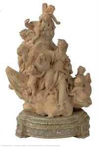 The Triumph Of Virtue Crowned By Geniuses — Francesco Ladetto