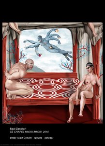 God Gravity (detail) — Saul Zanolari