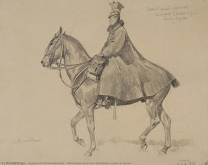 Stanisław Grzmot-skotnicki Upon A Horse — Zygmunt Rozwadowski