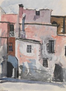 Old Buildings, Spain — Anne Redpath