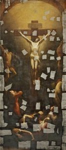 The Crucifixion (triptych, centre panel)