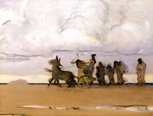Odyssey And Nausicaa — Valentin Alexandrovich Serov
