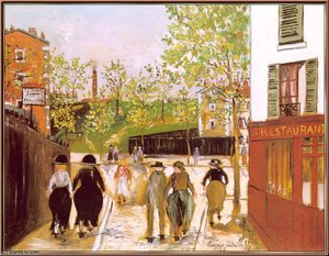La Fortification Au Nord De Paris — Maurice Utrillo
