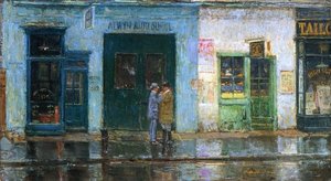 Little Cobbler's Shop — Frederick Childe Hassam, Post-impressionism