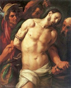Flagellation Of Christ. — Daniele Crespi