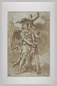 Angel Carrying The Cross — Bartolomé Esteban Murillo