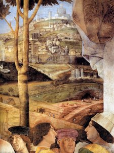 The Meeting (detail) — Andrea Mantegna