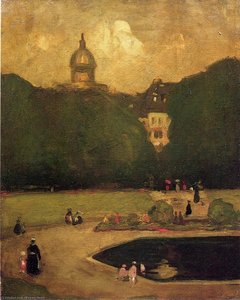Au Jardin Du Luxembourg — Robert Henri