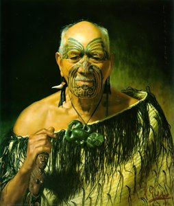 Patara Te Tuhi. An Old Warrior — Charles Frederick Goldie