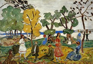 Picnic — Maurice Brazil Prendergast