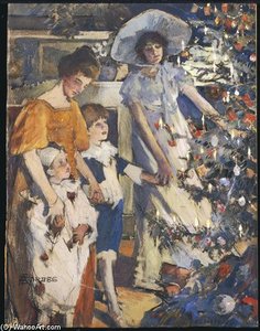 The Christmas Tree — Elizabeth Adela Stanhope Forbes